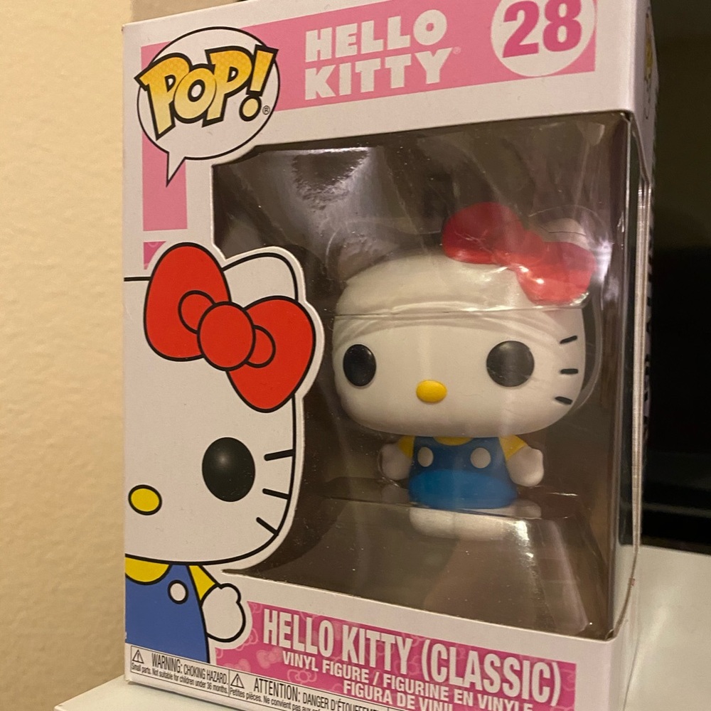 NEVER OPENED HELLO KITTY CLASSIC FUNKO POP FIGURE